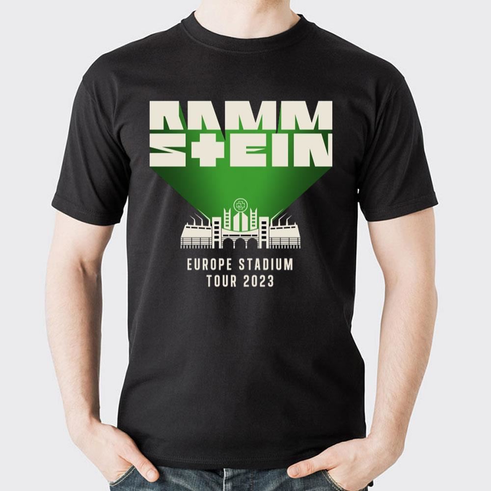 Rammstein Europe Stadium Tour 2023 Limited Edition T-shirts